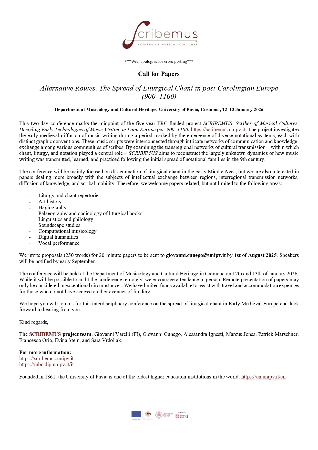 Download Call for Papers PDF