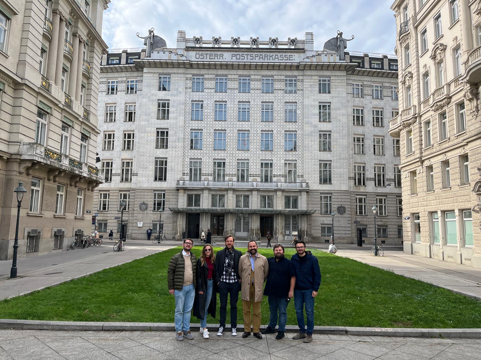 SCRIBEMUS team at the Institute for Medieval Research in Vienna
